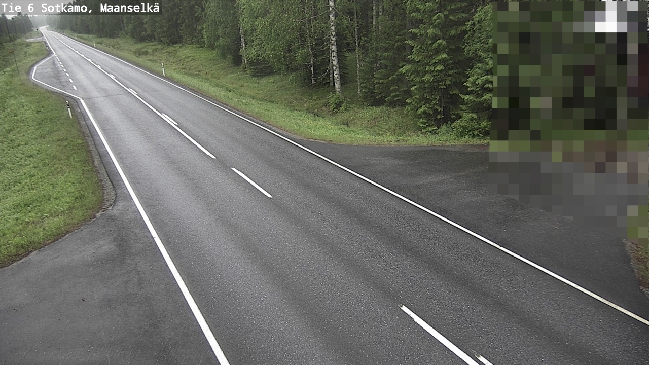 Kelikamerat Kuva Tie 6 Sotkamo, Maanselkä, Sotkamo, Kainuu