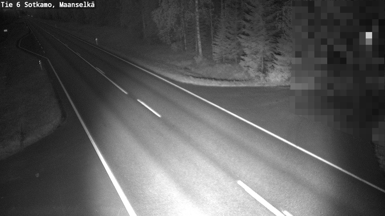 Kelikamerat Kuva Tie 6 Sotkamo, Maanselkä, Sotkamo, Kainuu