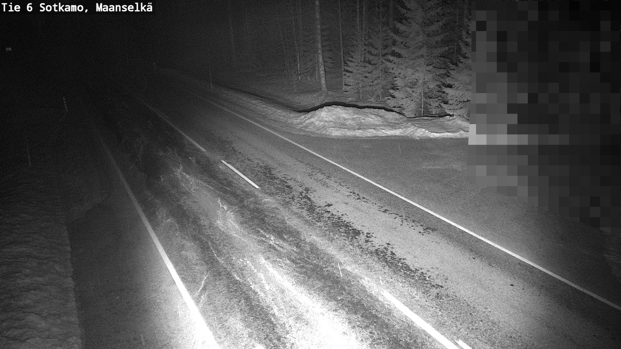 Kelikamerat Kuva Tie 6 Sotkamo, Maanselkä, Sotkamo, Kainuu