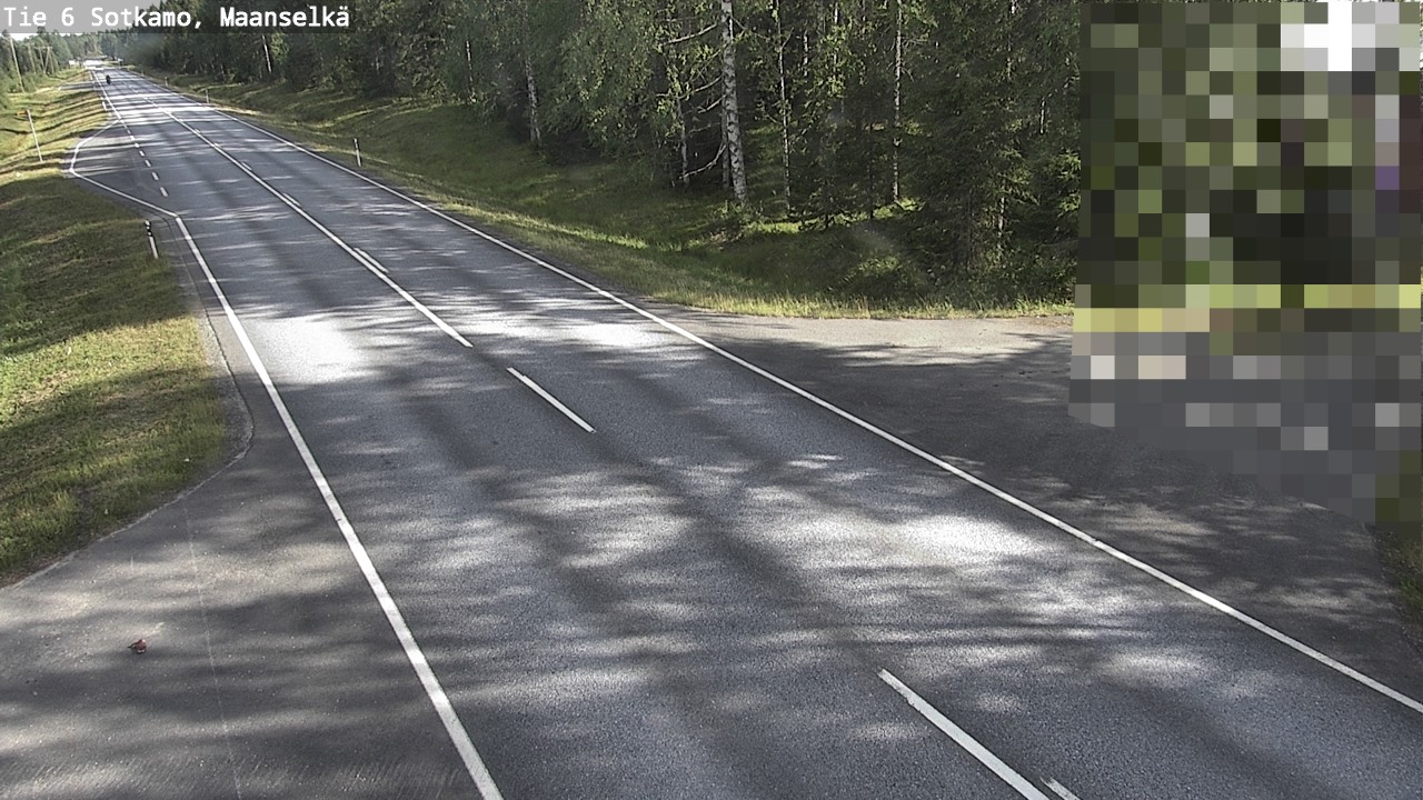 Kelikamerat Kuva Tie 6 Sotkamo, Maanselkä, Sotkamo, Kainuu