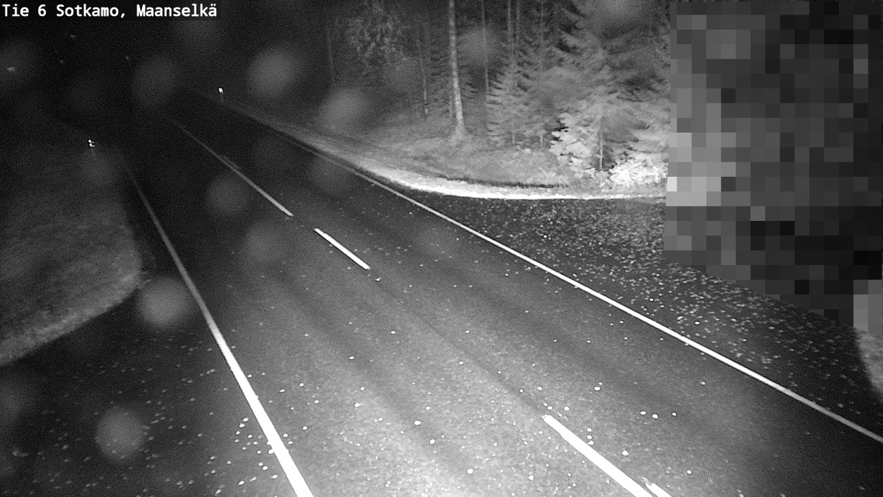 Kelikamerat Kuva Tie 6 Sotkamo, Maanselkä, Sotkamo, Kainuu