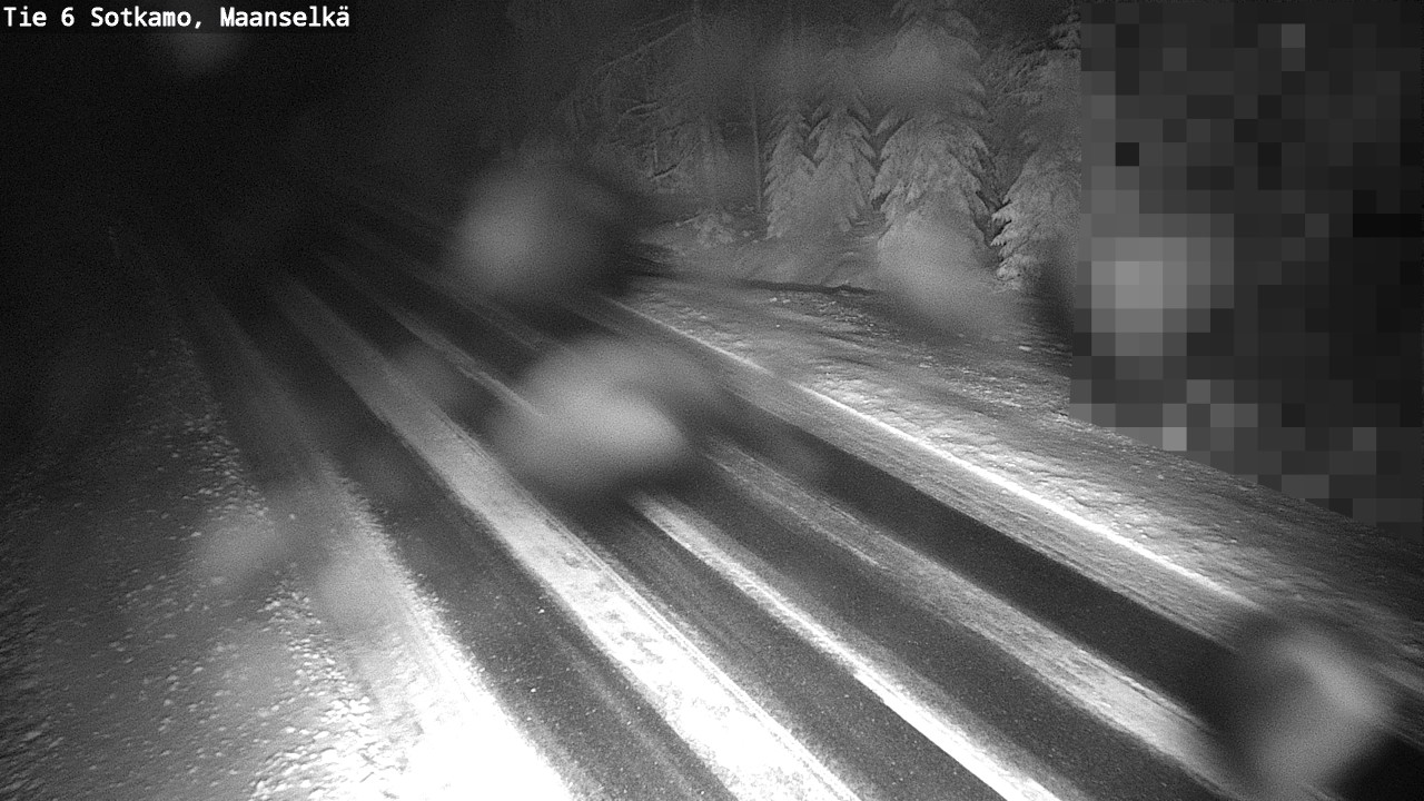 Weather Camera Image Väg 6 Sotkamo, Maanselkä, Sotkamo, Kainuu