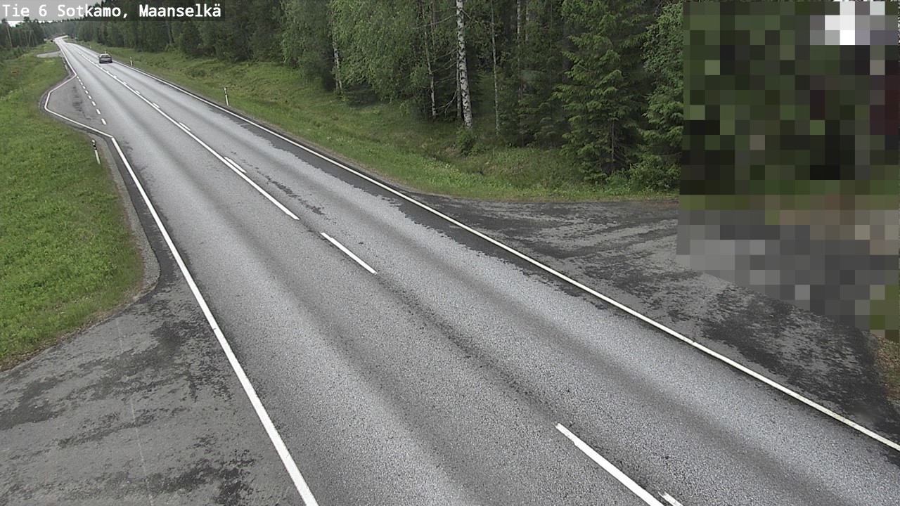 Kelikamerat Kuva Tie 6 Sotkamo, Maanselkä, Sotkamo, Kainuu