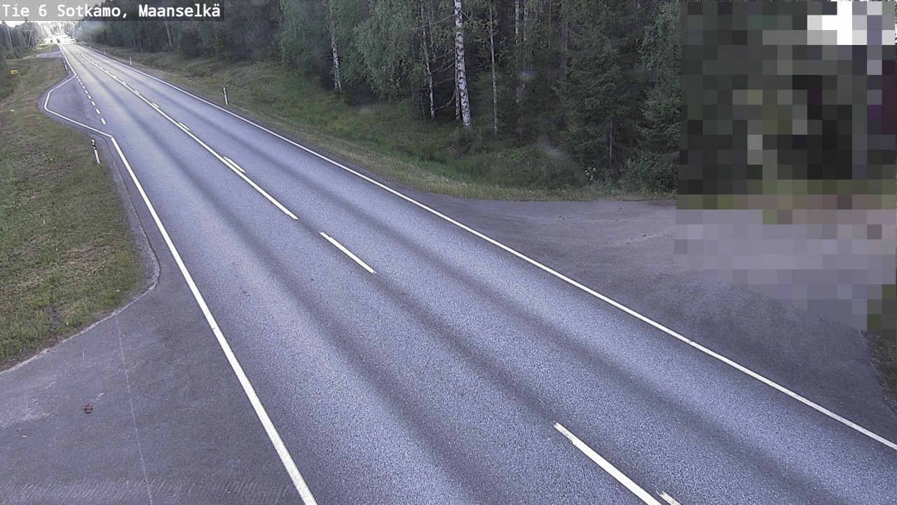 Kelikamerat Kuva Tie 6 Sotkamo, Maanselkä, Sotkamo, Kainuu