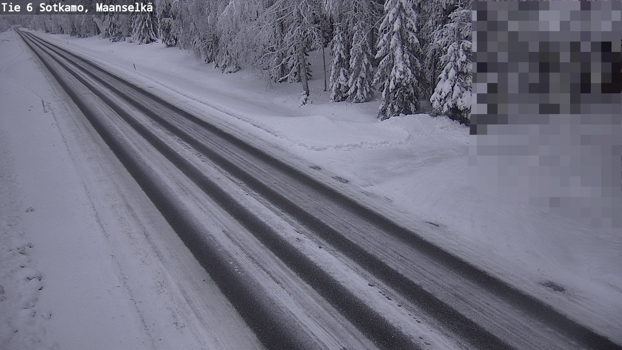 Kelikamerat Kuva Tie 6 Sotkamo, Maanselkä, Sotkamo, Kainuu