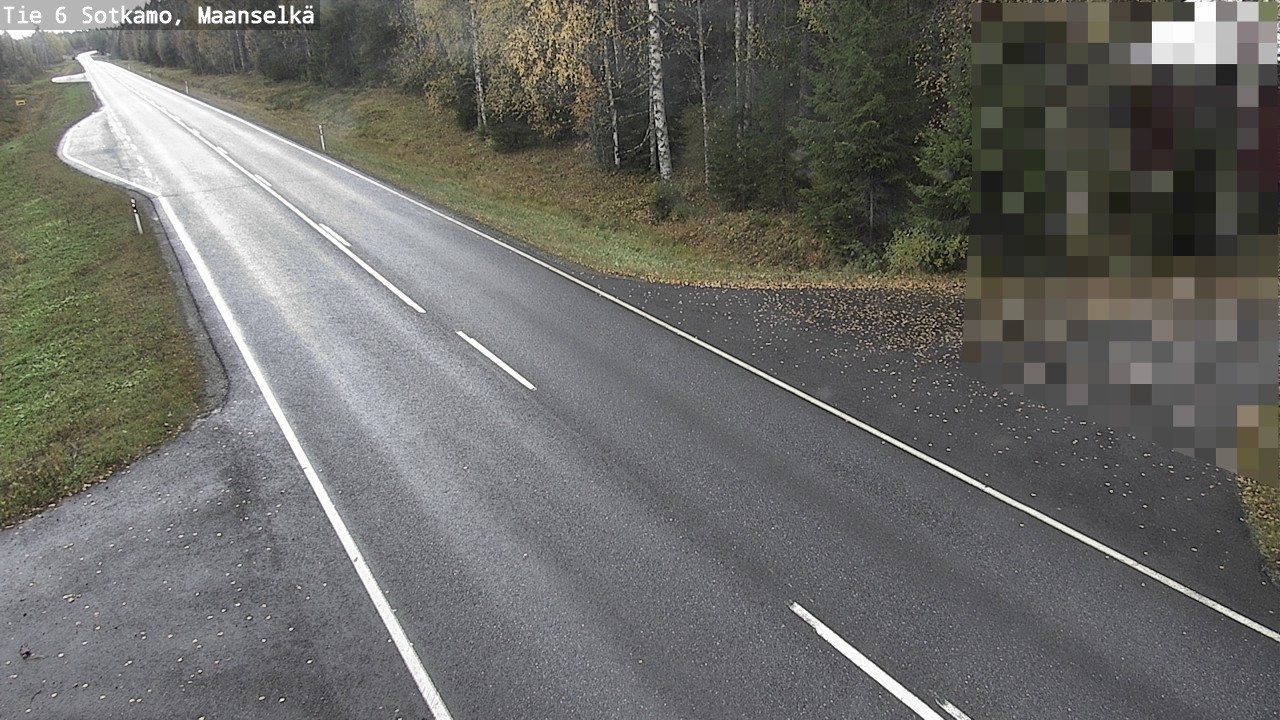 Kelikamerat Kuva Tie 6 Sotkamo, Maanselkä, Sotkamo, Kainuu