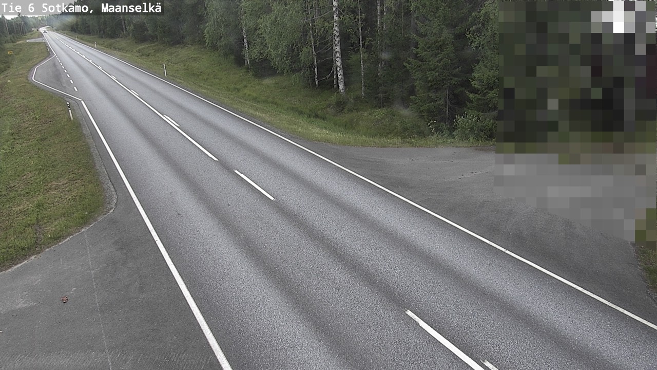 Kelikamerat Kuva Tie 6 Sotkamo, Maanselkä, Sotkamo, Kainuu