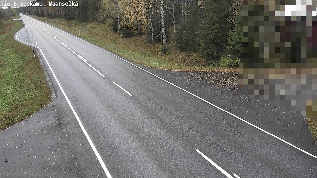 Kelikamerat Kuva Tie 6 Sotkamo, Maanselkä, Sotkamo, Kainuu