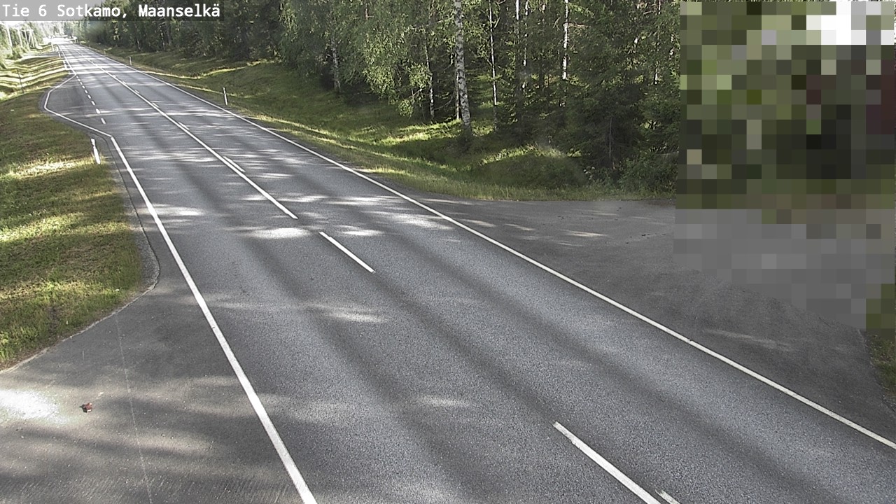 Kelikamerat Kuva Tie 6 Sotkamo, Maanselkä, Sotkamo, Kainuu