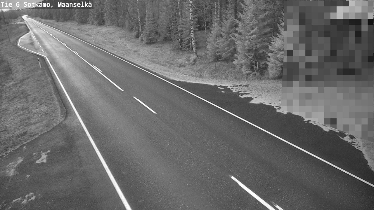 Kelikamerat Kuva Tie 6 Sotkamo, Maanselkä, Sotkamo, Kainuu