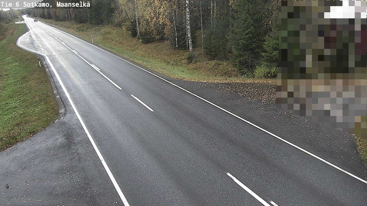 Kelikamerat Kuva Tie 6 Sotkamo, Maanselkä, Sotkamo, Kainuu