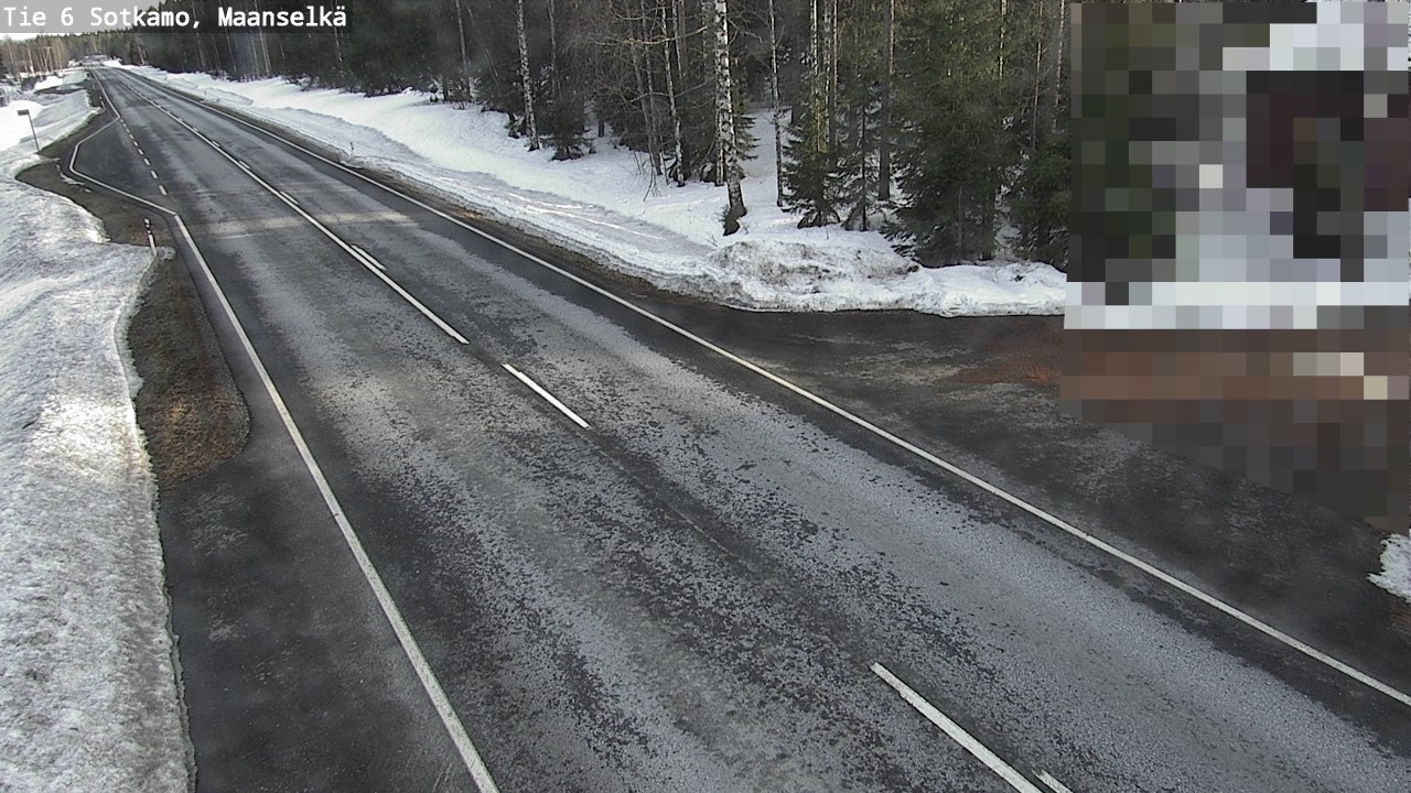 Kelikamerat Kuva Tie 6 Sotkamo, Maanselkä, Sotkamo, Kainuu