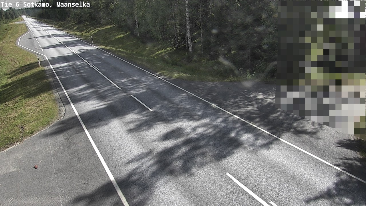 Kelikamerat Kuva Tie 6 Sotkamo, Maanselkä, Sotkamo, Kainuu
