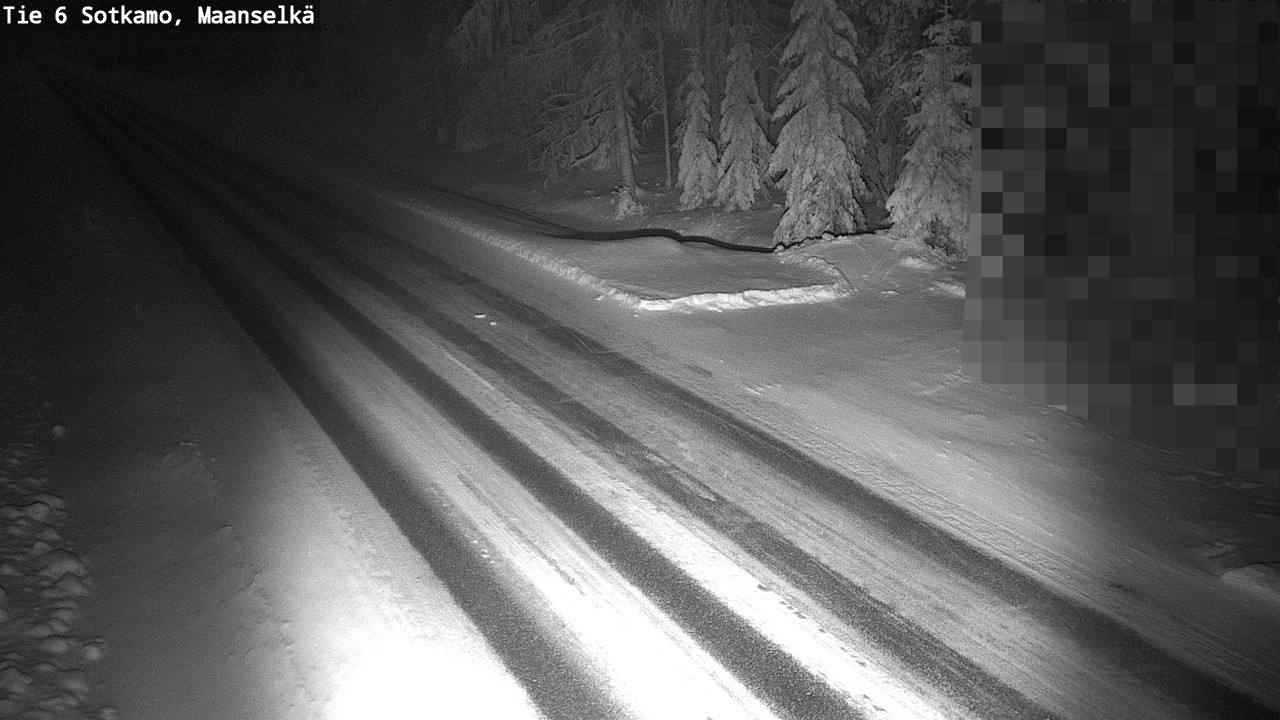 Kelikamerat Kuva Tie 6 Sotkamo, Maanselkä, Sotkamo, Kainuu