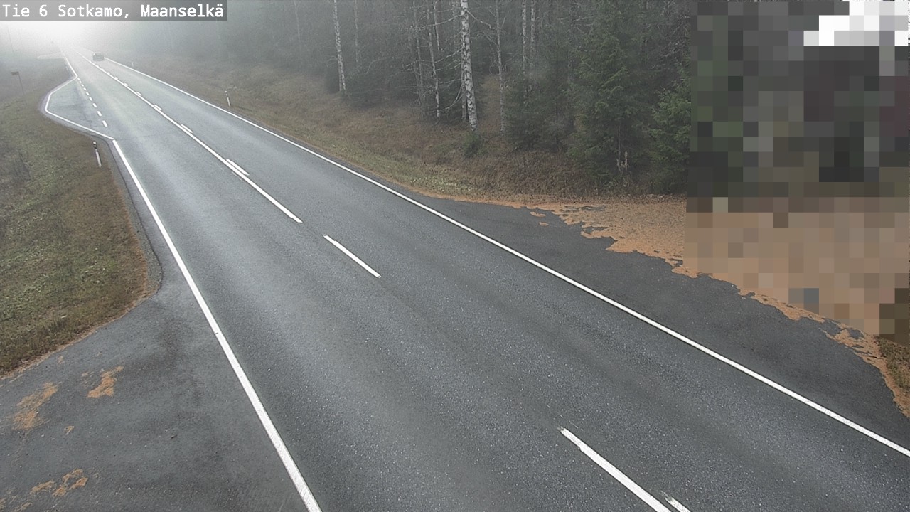 Kelikamerat Kuva Tie 6 Sotkamo, Maanselkä, Sotkamo, Kainuu