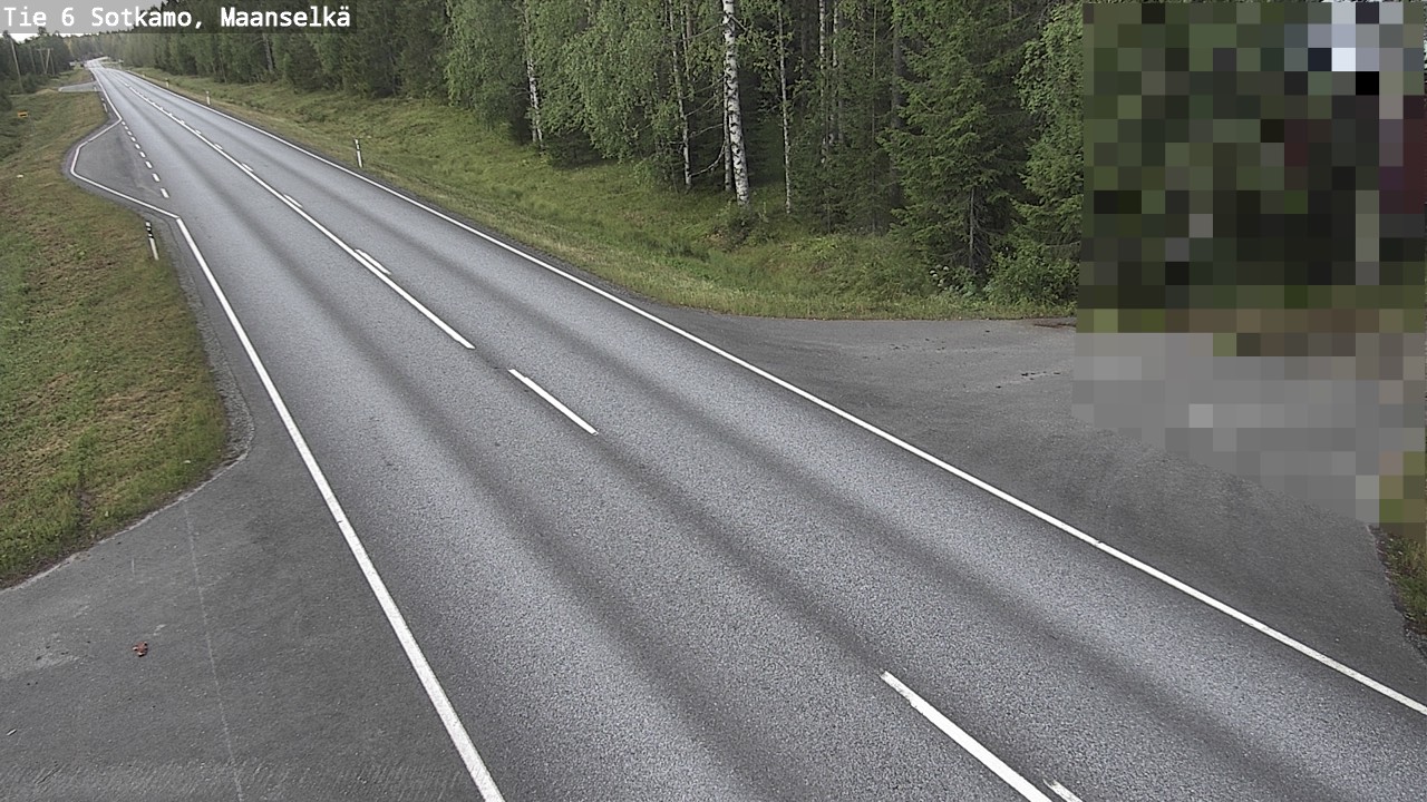 Kelikamerat Kuva Tie 6 Sotkamo, Maanselkä, Sotkamo, Kainuu