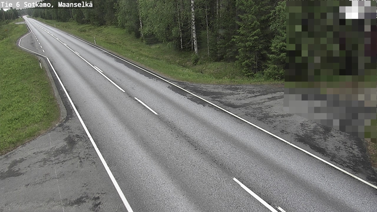 Kelikamerat Kuva Tie 6 Sotkamo, Maanselkä, Sotkamo, Kainuu