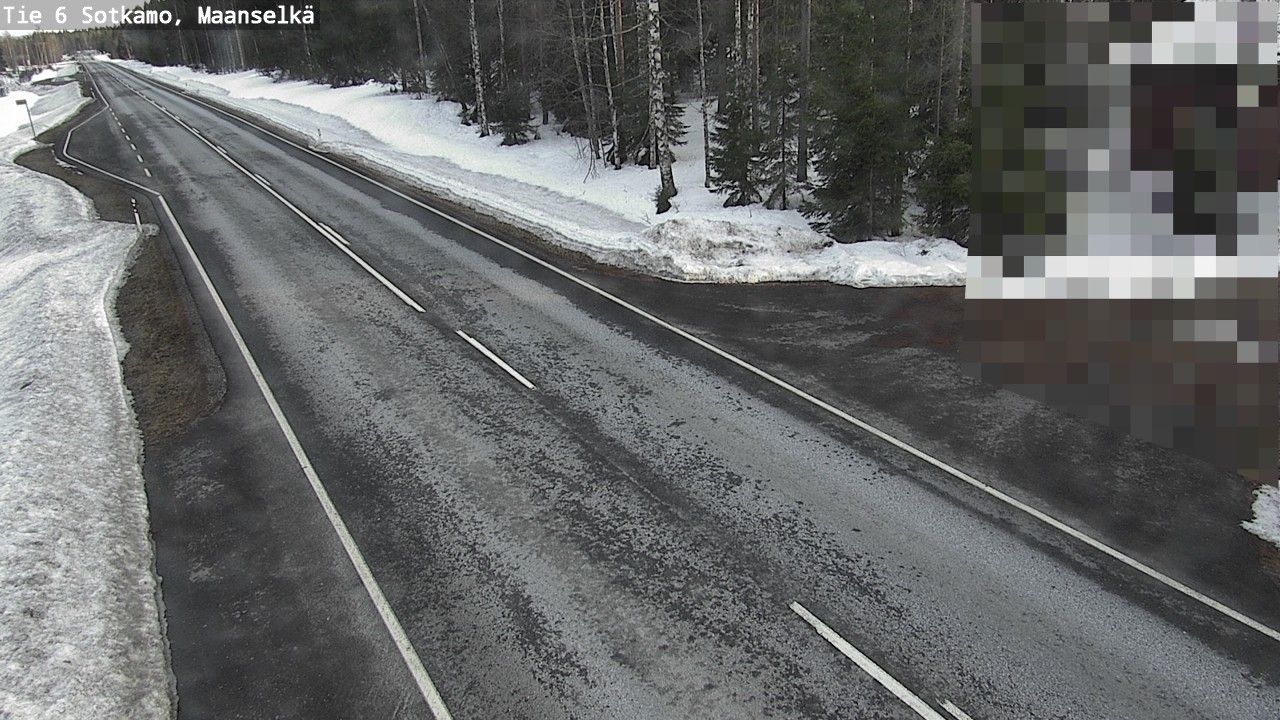 Kelikamerat Kuva Tie 6 Sotkamo, Maanselkä, Sotkamo, Kainuu