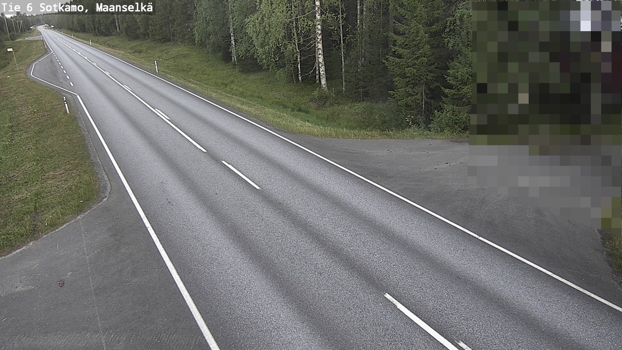 Kelikamerat Kuva Tie 6 Sotkamo, Maanselkä, Sotkamo, Kainuu
