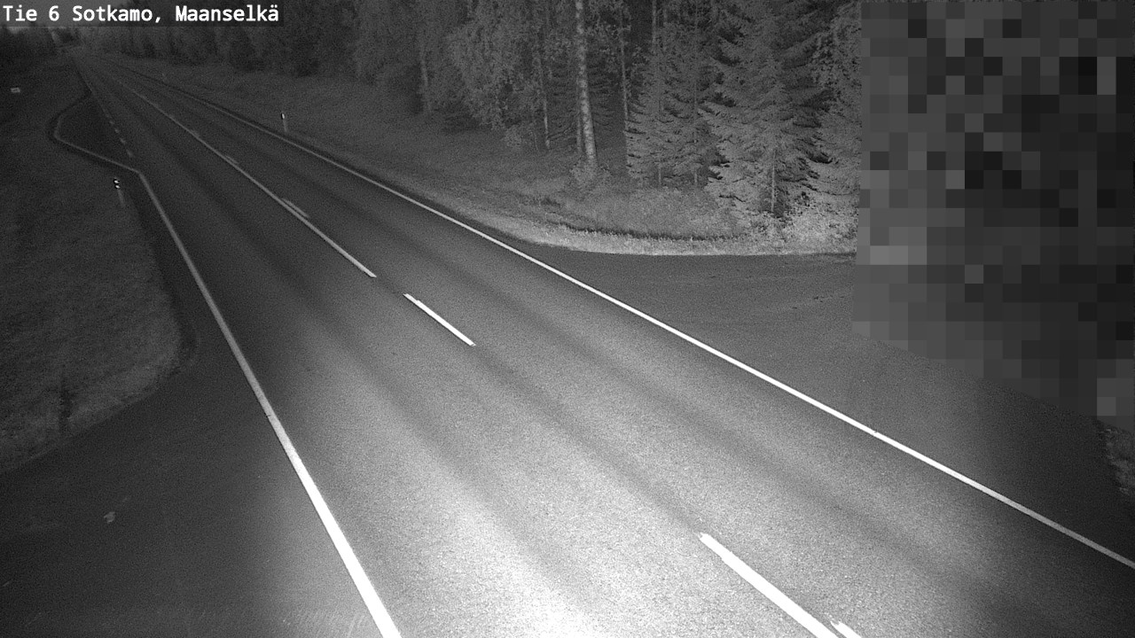 Kelikamerat Kuva Tie 6 Sotkamo, Maanselkä, Sotkamo, Kainuu