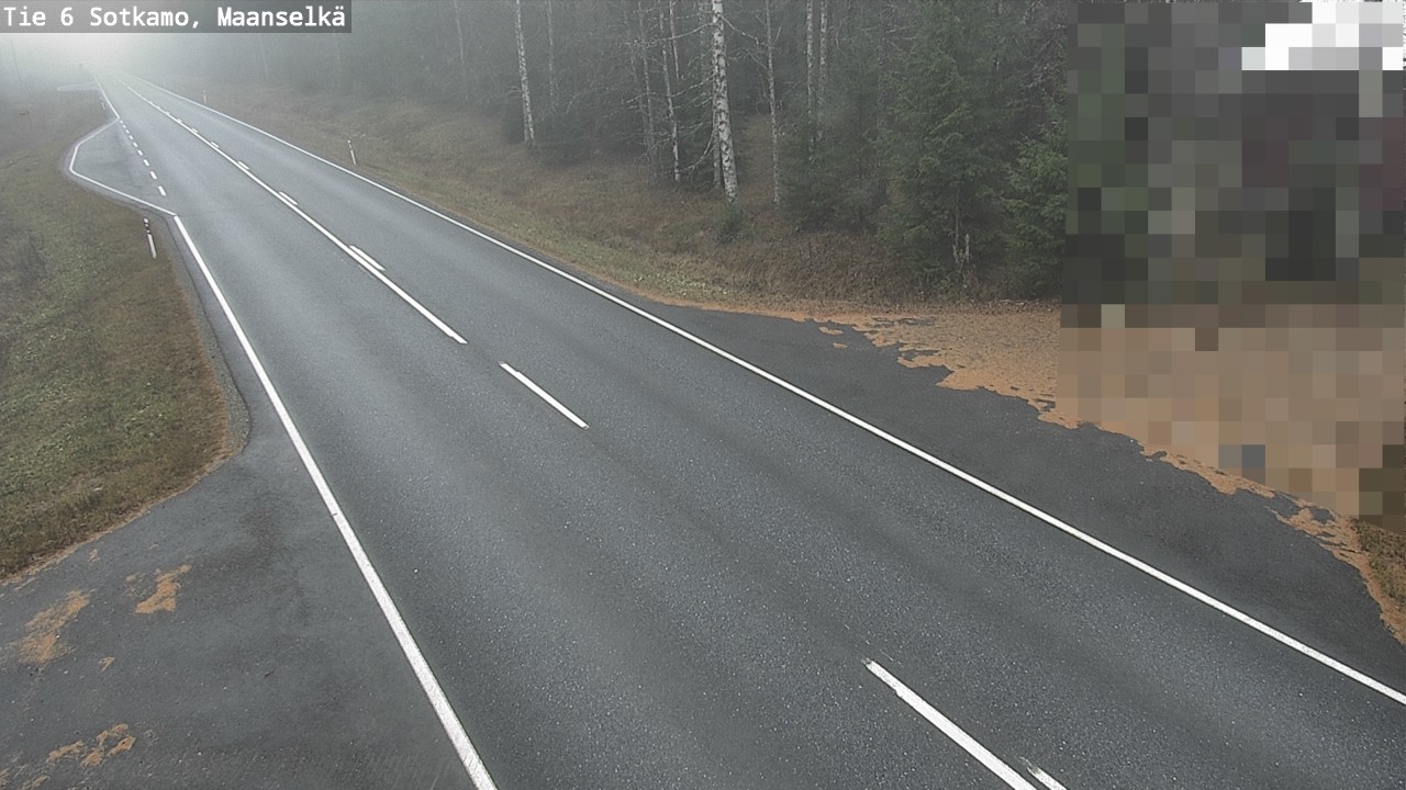 Kelikamerat Kuva Tie 6 Sotkamo, Maanselkä, Sotkamo, Kainuu