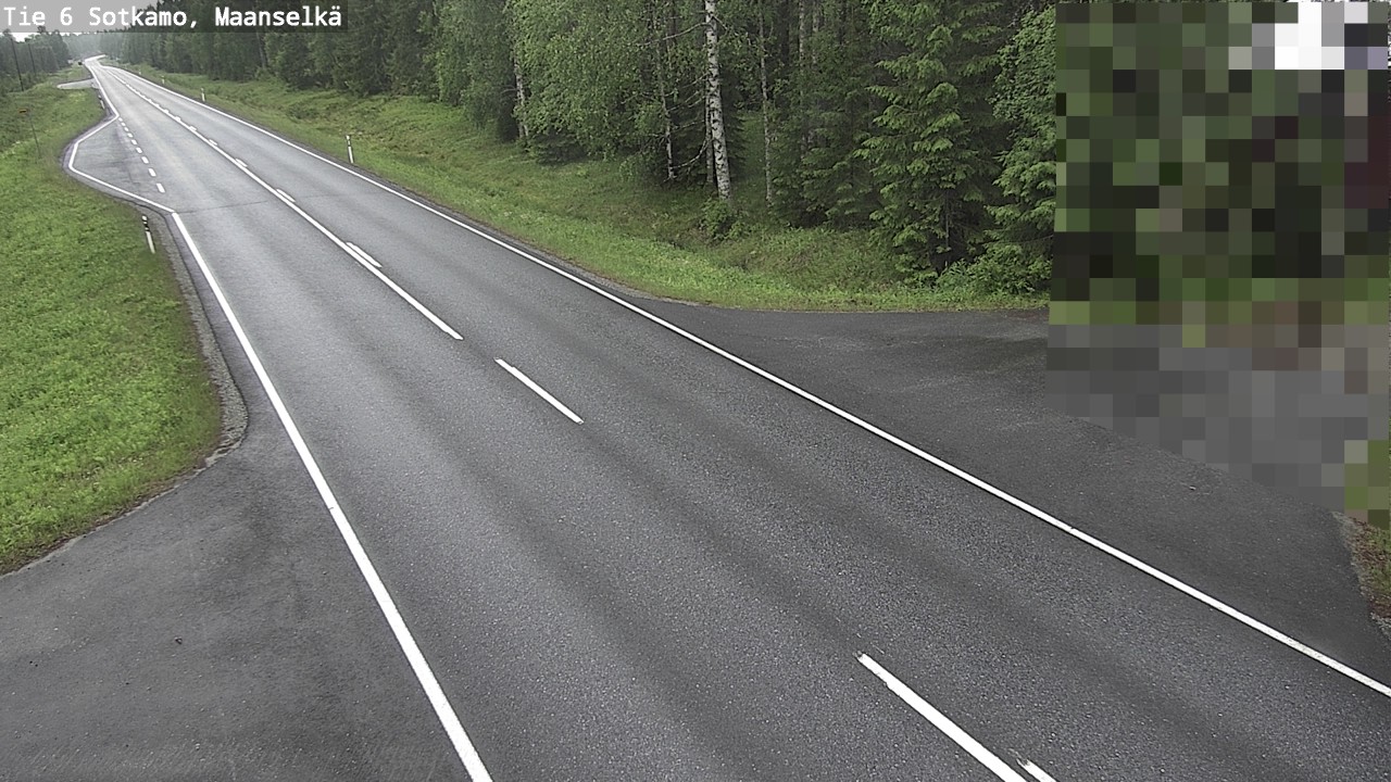 Kelikamerat Kuva Tie 6 Sotkamo, Maanselkä, Sotkamo, Kainuu