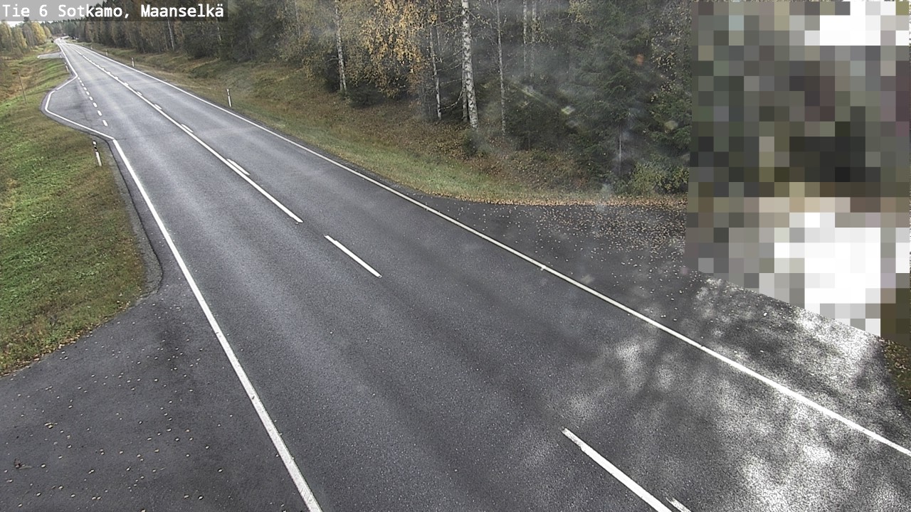 Kelikamerat Kuva Tie 6 Sotkamo, Maanselkä, Sotkamo, Kainuu