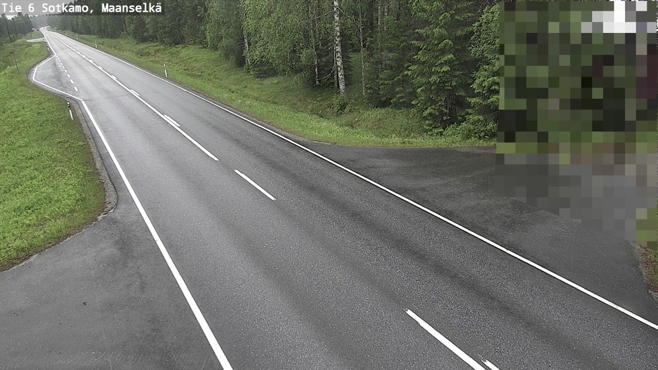 Kelikamerat Kuva Tie 6 Sotkamo, Maanselkä, Sotkamo, Kainuu
