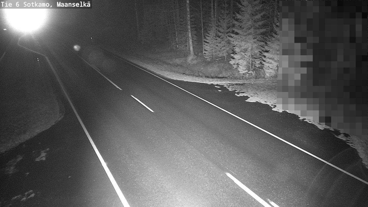 Kelikamerat Kuva Tie 6 Sotkamo, Maanselkä, Sotkamo, Kainuu