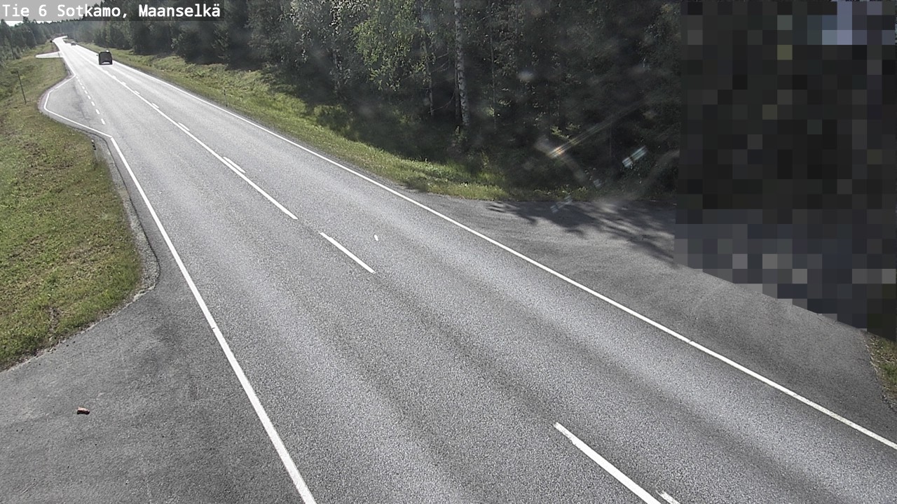 Kelikamerat Kuva Tie 6 Sotkamo, Maanselkä, Sotkamo, Kainuu
