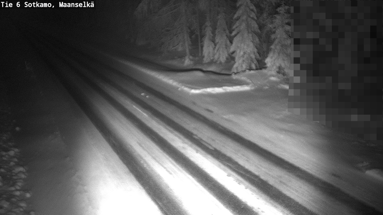 Kelikamerat Kuva Tie 6 Sotkamo, Maanselkä, Sotkamo, Kainuu