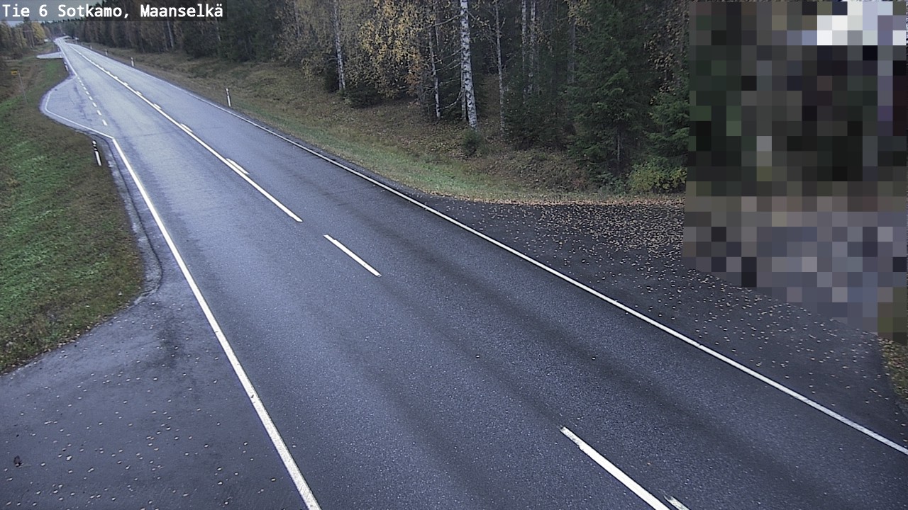 Kelikamerat Kuva Tie 6 Sotkamo, Maanselkä, Sotkamo, Kainuu