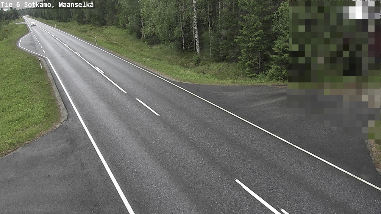 Kelikamerat Kuva Tie 6 Sotkamo, Maanselkä, Sotkamo, Kainuu