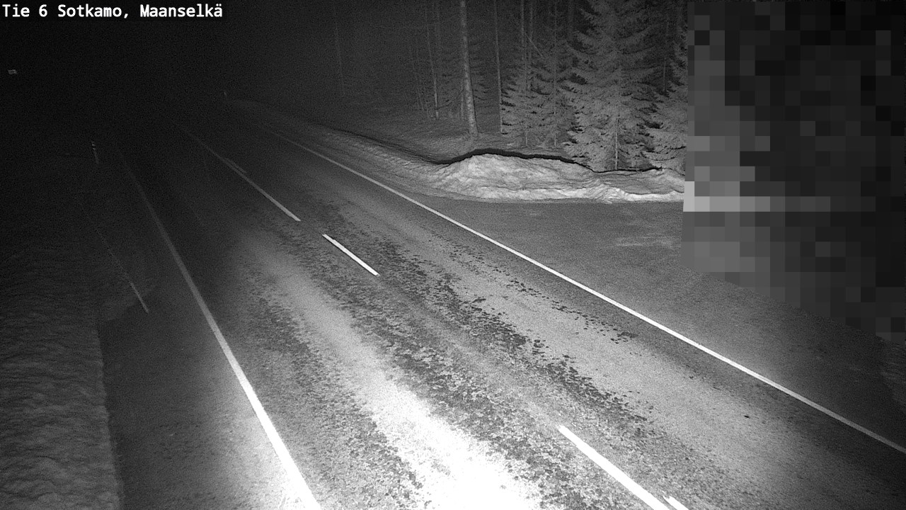 Kelikamerat Kuva Tie 6 Sotkamo, Maanselkä, Sotkamo, Kainuu