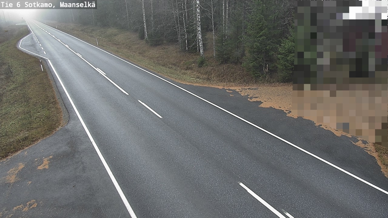 Kelikamerat Kuva Tie 6 Sotkamo, Maanselkä, Sotkamo, Kainuu