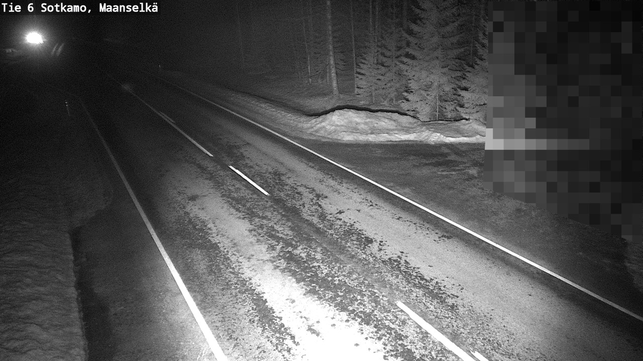 Kelikamerat Kuva Tie 6 Sotkamo, Maanselkä, Sotkamo, Kainuu