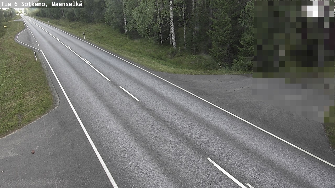 Kelikamerat Kuva Tie 6 Sotkamo, Maanselkä, Sotkamo, Kainuu