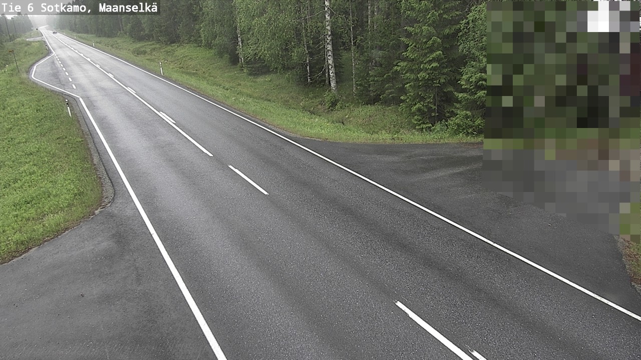 Kelikamerat Kuva Tie 6 Sotkamo, Maanselkä, Sotkamo, Kainuu
