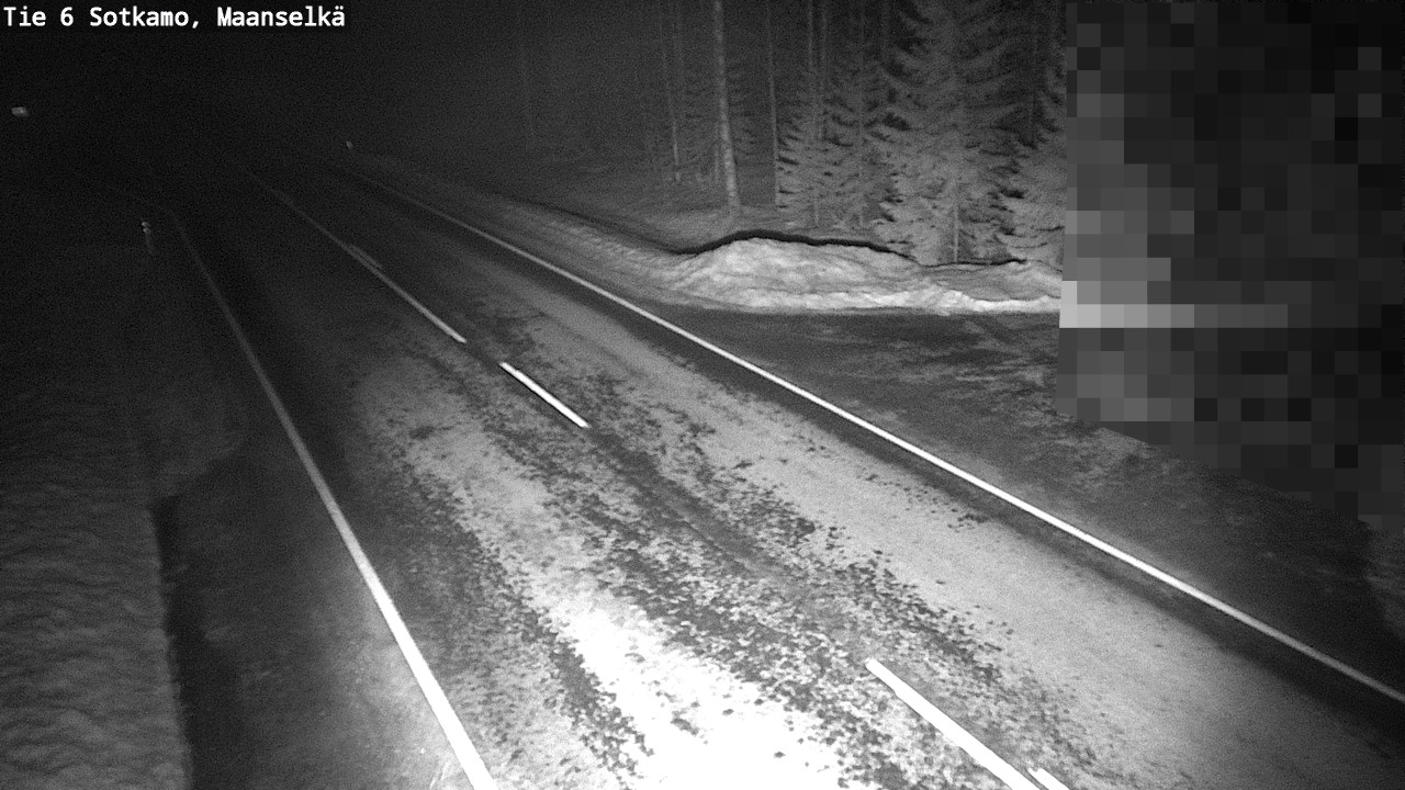 Kelikamerat Kuva Tie 6 Sotkamo, Maanselkä, Sotkamo, Kainuu