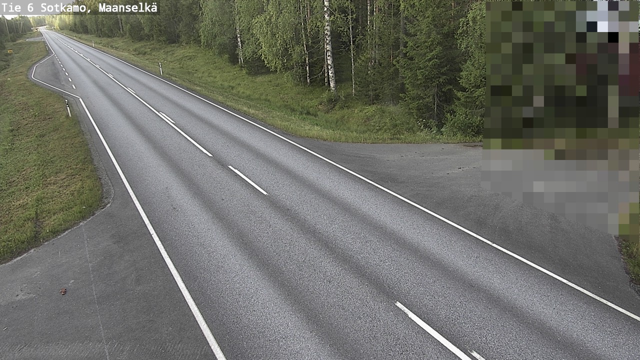 Kelikamerat Kuva Tie 6 Sotkamo, Maanselkä, Sotkamo, Kainuu
