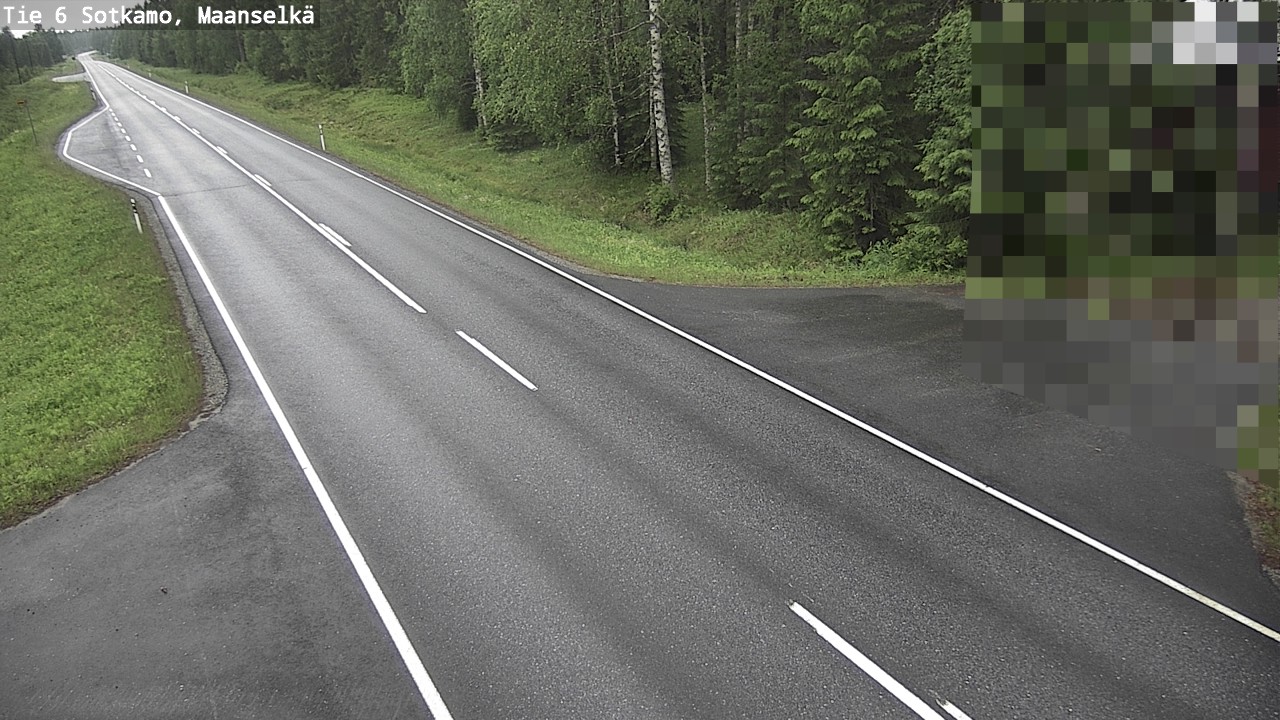 Kelikamerat Kuva Tie 6 Sotkamo, Maanselkä, Sotkamo, Kainuu