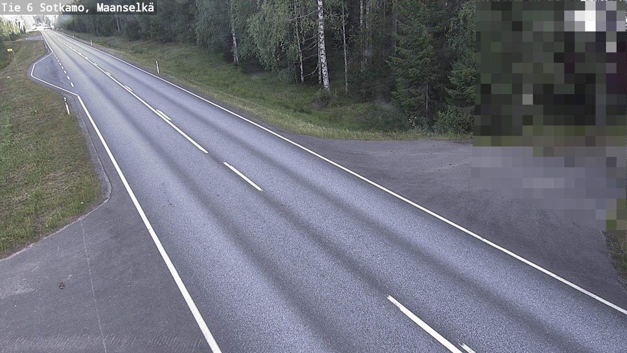 Kelikamerat Kuva Tie 6 Sotkamo, Maanselkä, Sotkamo, Kainuu
