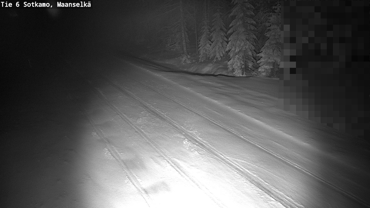 Kelikamerat Kuva Tie 6 Sotkamo, Maanselkä, Sotkamo, Kainuu