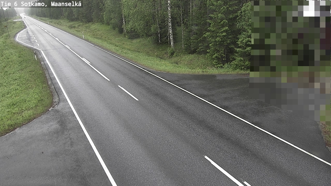 Kelikamerat Kuva Tie 6 Sotkamo, Maanselkä, Sotkamo, Kainuu