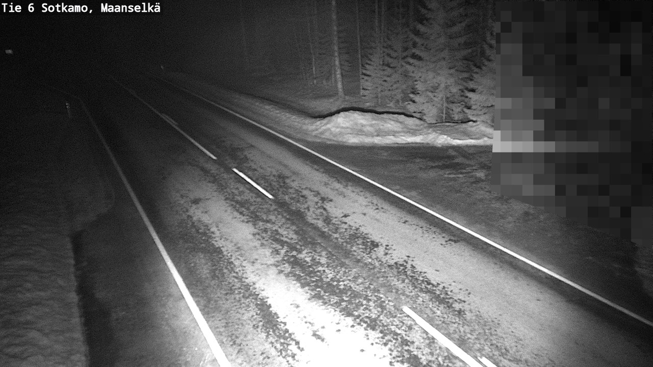 Kelikamerat Kuva Tie 6 Sotkamo, Maanselkä, Sotkamo, Kainuu