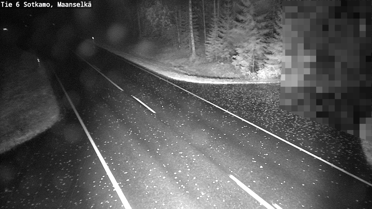 Kelikamerat Kuva Tie 6 Sotkamo, Maanselkä, Sotkamo, Kainuu