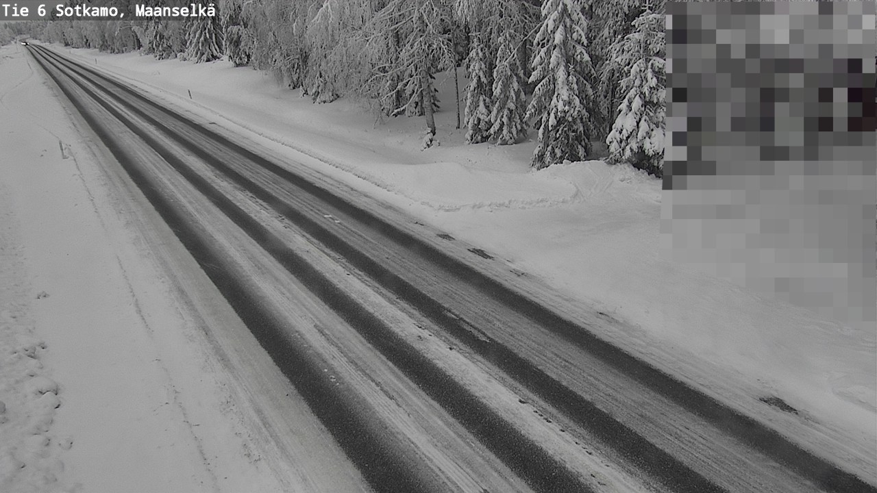 Weather Camera Image Road 6 Sotkamo, Maanselkä, Sotkamo, Kainuu