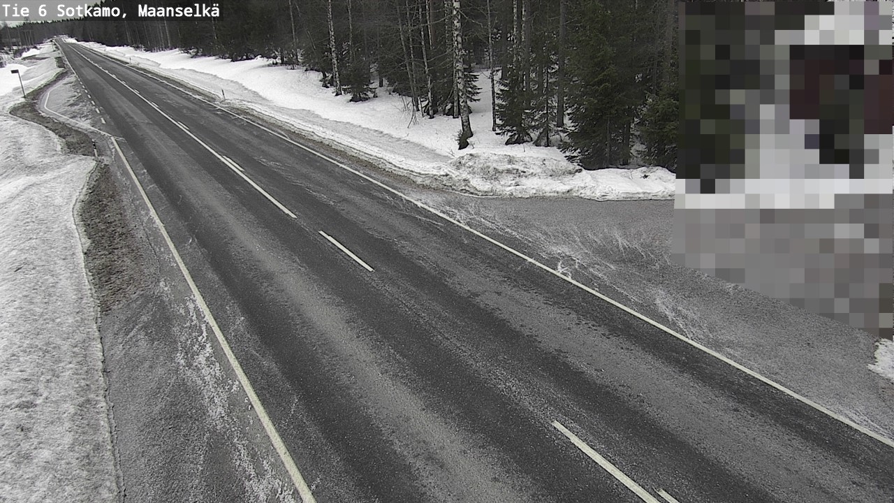 Kelikamerat Kuva Tie 6 Sotkamo, Maanselkä, Sotkamo, Kainuu