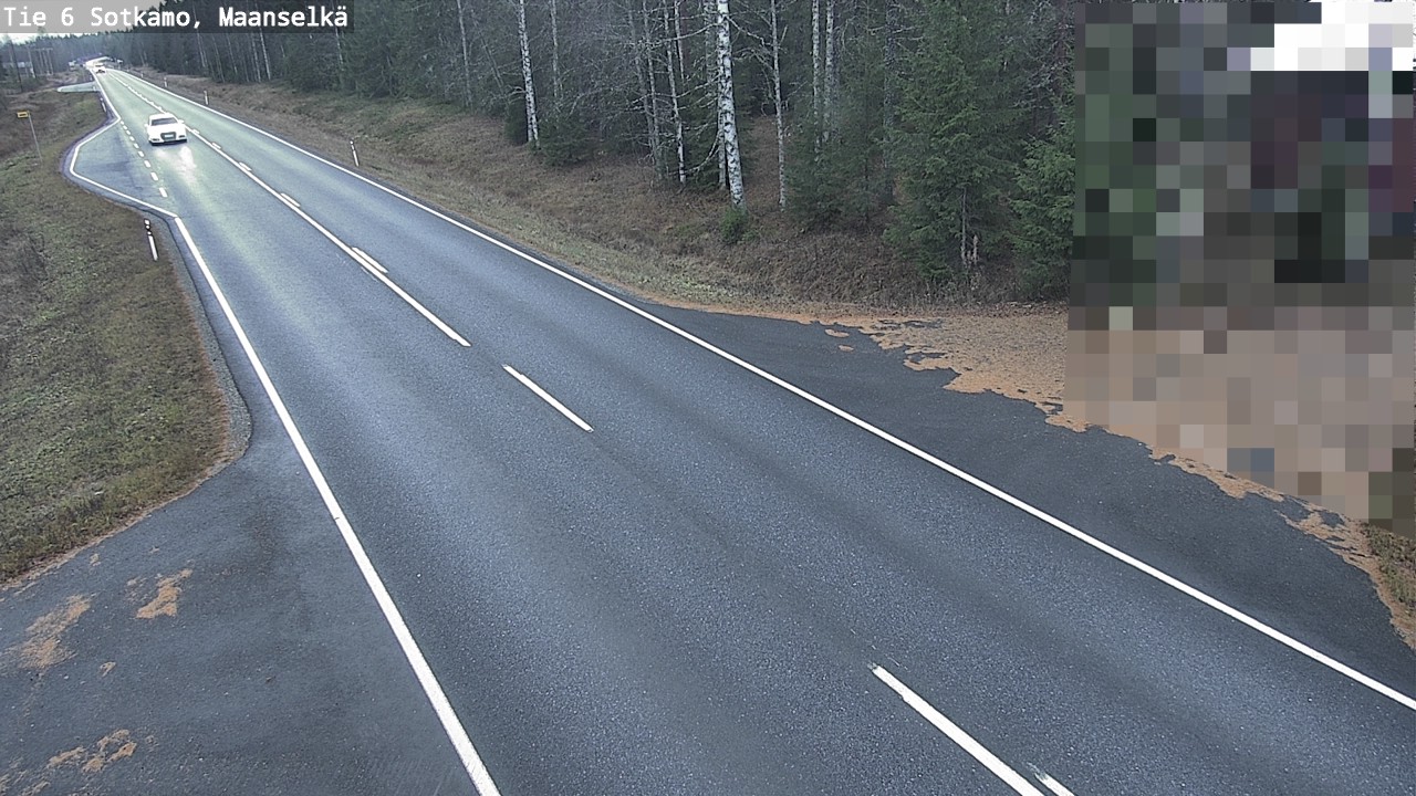 Kelikamerat Kuva Tie 6 Sotkamo, Maanselkä, Sotkamo, Kainuu