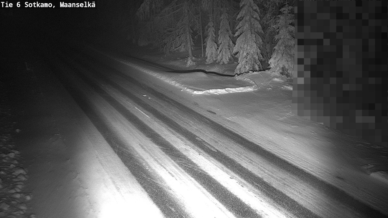 Kelikamerat Kuva Tie 6 Sotkamo, Maanselkä, Sotkamo, Kainuu